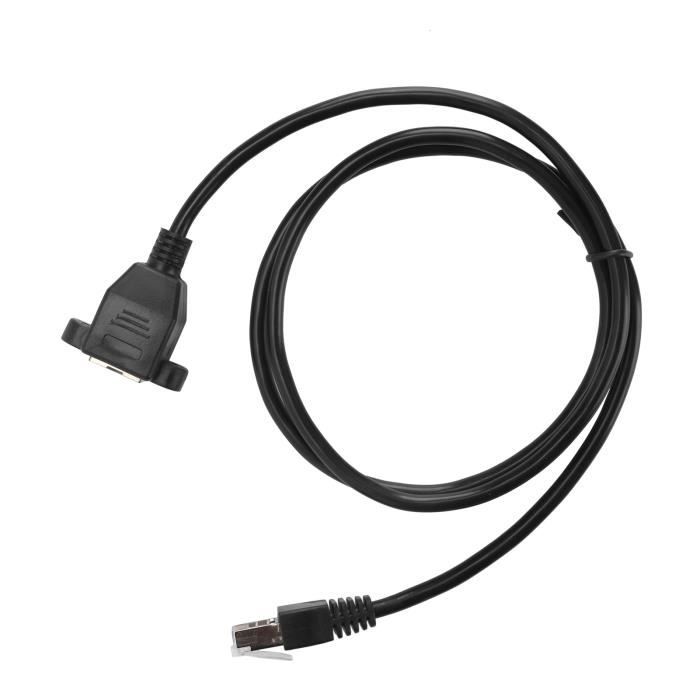 Câble D'Extension Ethernet RJ45 Mâle Vers Femelle 3m - Cat6 1000 Mbps - Pour PC, Routeur, Console De Jeux