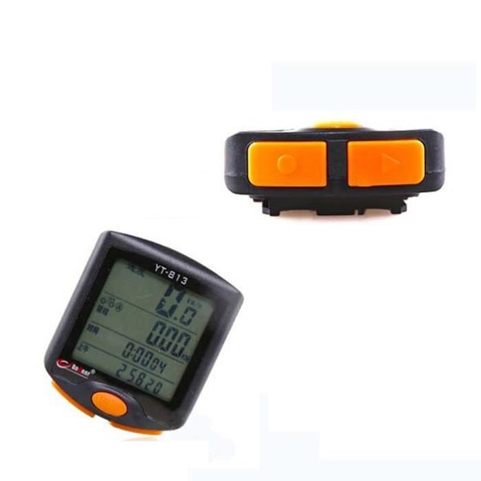 YT-813 sans fil vélo compteur de vitesse numérique... – Grandado