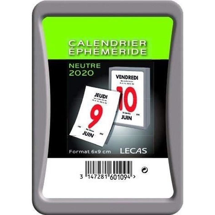 Socle Calendrier Français Socle En Bois LECAS 14.5x20cm Pour - Fabriqué En France | Support Éphéméride Calendrier De Bureau