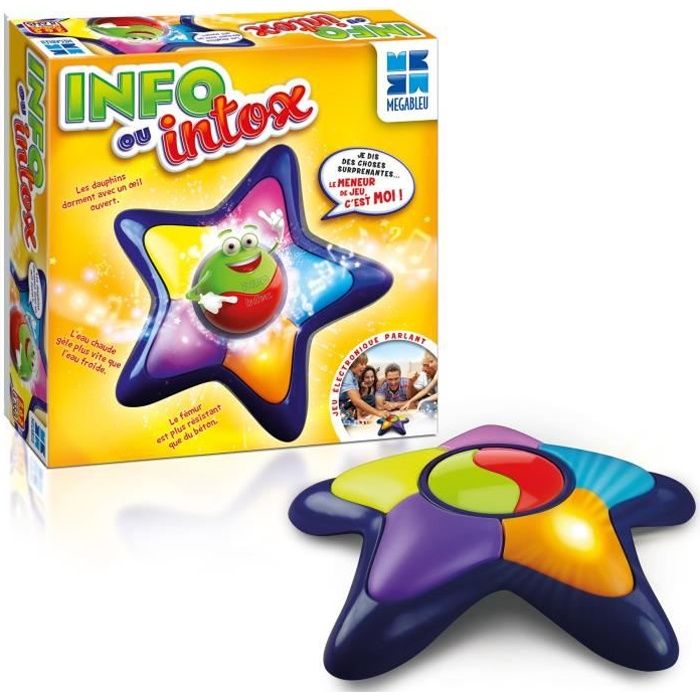 MEGABLEU Jeu de Société Electronique Info Intox Cdiscount Jeux Jouets