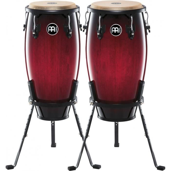 Congas Meinl Paire congas 11 & 12'' Headliner MHC512WRB Cdiscount