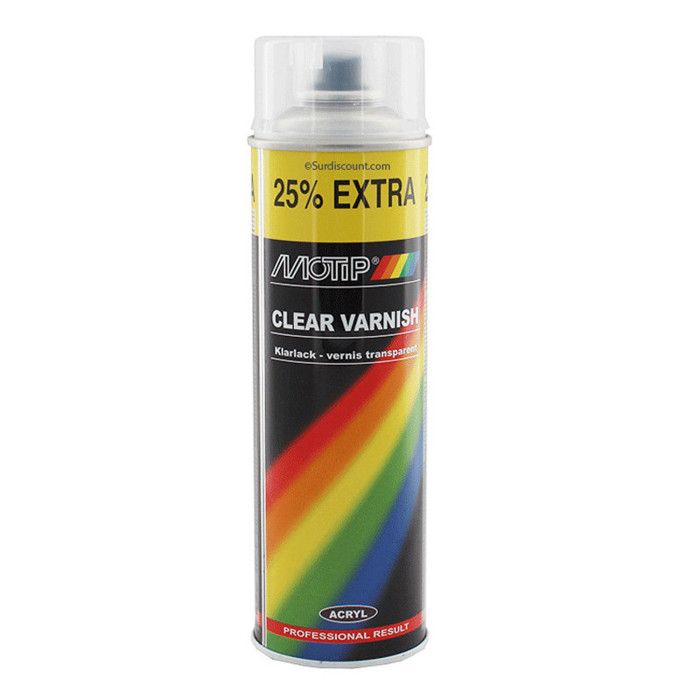 2 Bombes Vernis APP Spray 500ml + 1 Poignée - Peinture Auto - NEUF