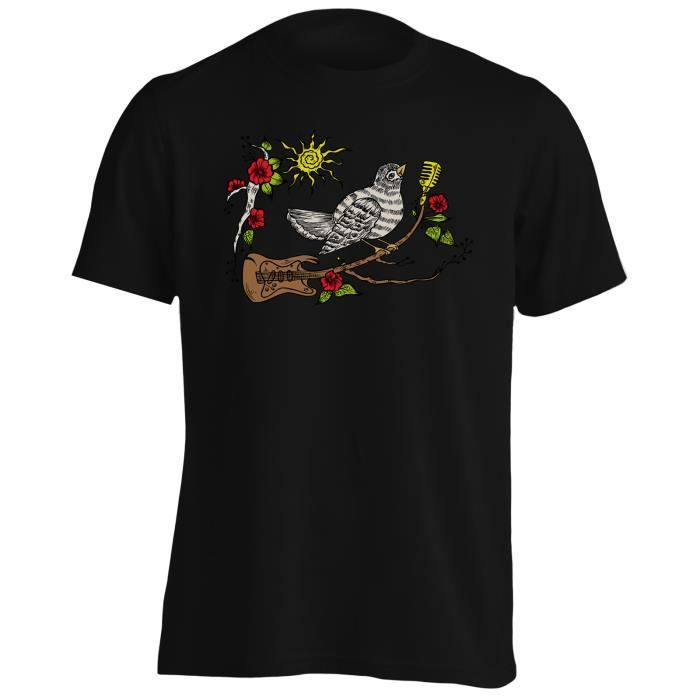guitare musiciens s-xxxl Evolution guitariste motif 3 Fun-shirt musique T-shirt