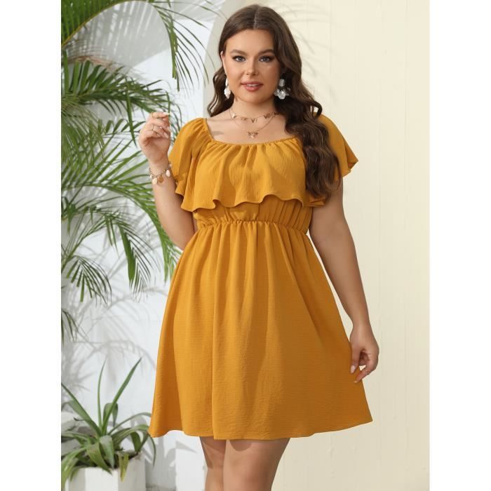 Mini robe grande taille sale