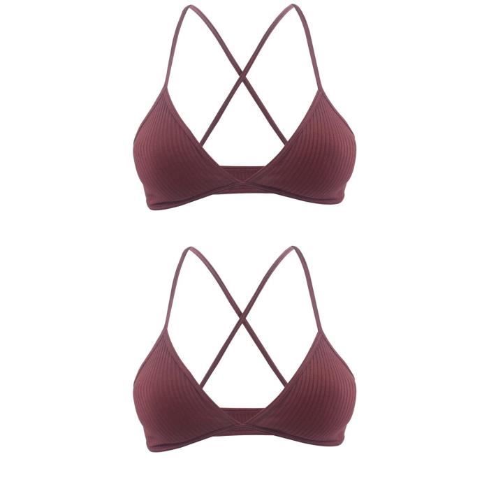 Soutien-gorge Sans Couture SHARICCA - Bonnet Complet - Sans Armatures - Taille S à 3XL