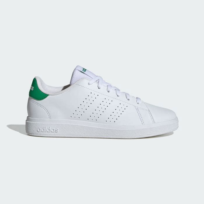 Adidas Chaussures Enfant - Adidas - Advantage Base 2.0 J - Blanc - Lacets - Synthétique