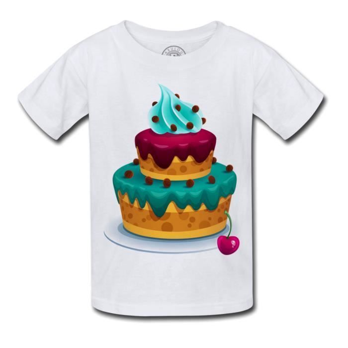 T Shirt Enfant Dessin Gateau D Anniversaire Gourmandise Enfant Blanc Cdiscount Pret A Porter T Shirt Enfant Dessin Gateau D Anniversaire Gourmandise Enfant Blanc Cdiscount Pret A Porter
