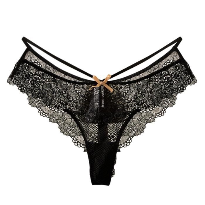 Body Dentelle Femme - Pyjama Séduisant Col V - Taille S à 3XL - Pour Lune De Miel, Saint-Valentin