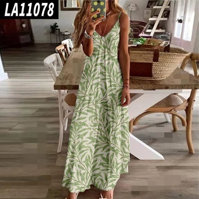 Robe De Soirée Longue élégante Sans Manches, Fendue à Un