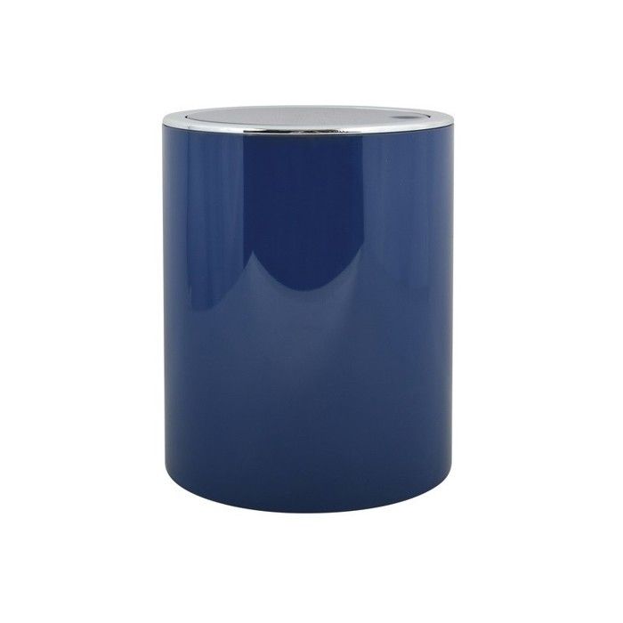 Poubelle à bascule KAMAKA 6L Bleu Marine MSV