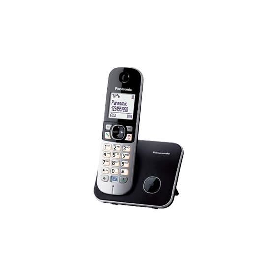 Téléphone Sans Fil Panasonic KX-TG6811FXB – ID D'appelant, DECT\GAP