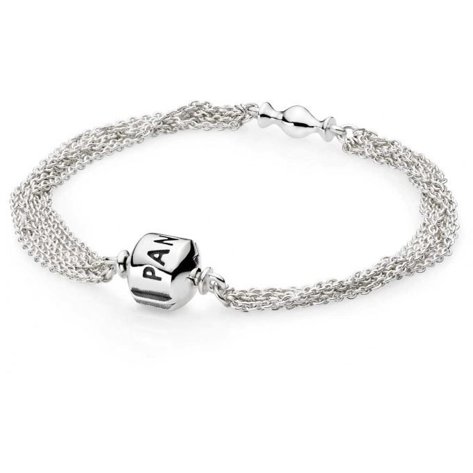 One Size Bracelet argent sterling Pas un bijou Moments femme Argenté Marque : PandoraPandora 799535C00 