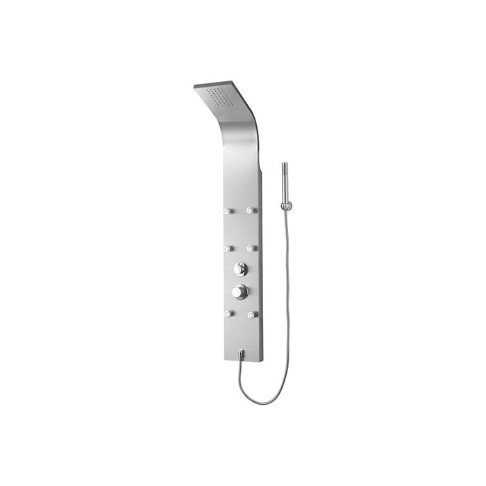 Colonne de douche hydromassante ROUSSEAU Newry - Inox