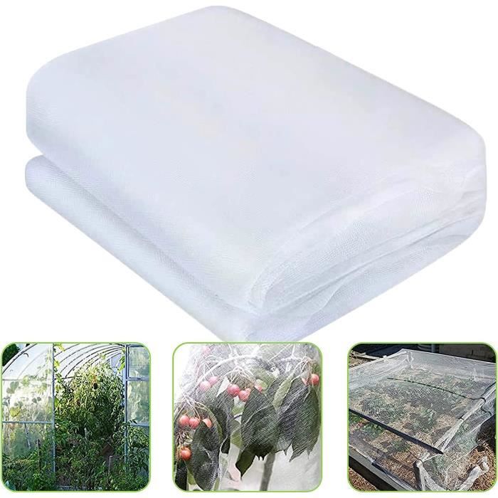Filet Anti Insectes Potager, Filet à Insectes,10 m x 2.5m Filet de ...