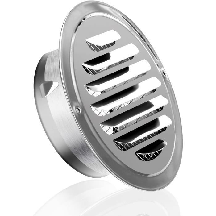 Lot De 2 Garnitures Aération 3D Miroir Acier Inoxydable Supérieur Pour Scania S R G 2016+ NextGen - Grille Bord Élégante
