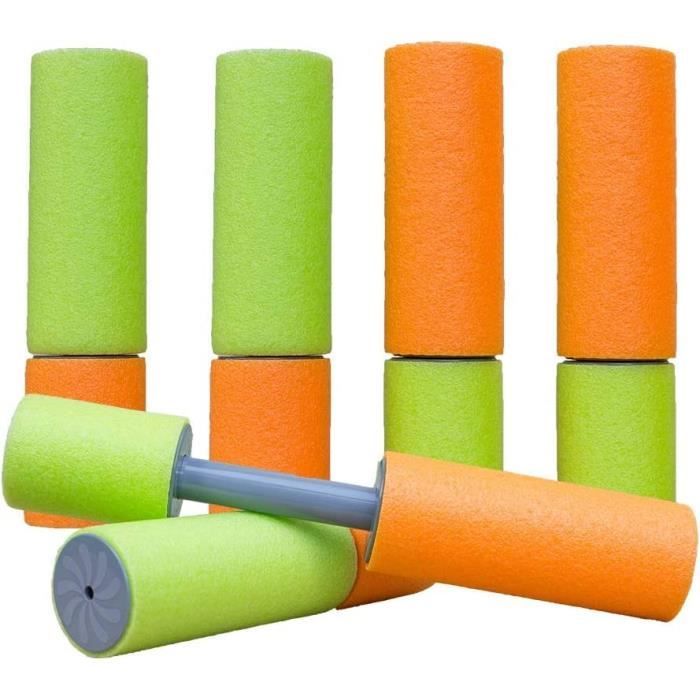 Lot De 6 Pistolets à Eau En Mousse - Fun Garanti Pour Les Enfants !