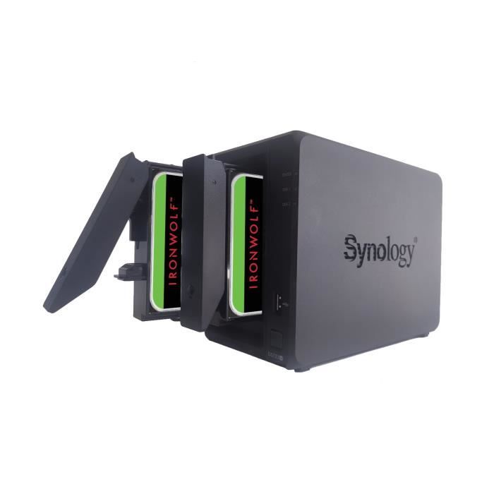 Serveur NAS Synology DiskStation DS1825+ 8 baies et Disque dur Seagate IronWolf 40 To - Accessoires informatique