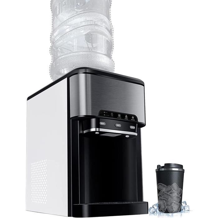 Machine à Glaçons Portable – 9 Glaçons En 6 Min – 26 Lbs – Noire – Neuf