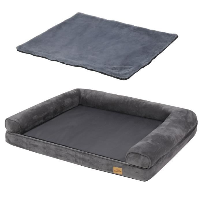 Comparer les prix de Panier pour Chien Grande Taille Déhoussable Coussin Orthopédique Chien XXL Canapé Lit Pour Chien Lavable 135x100x24cm