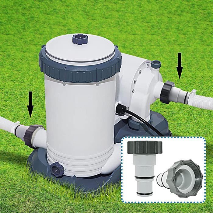 Adaptateur De Vanne De Vidange Pour Spa (modèles 2021 Et +) - Filetage 26mm Avec Joint - Pour Changement D'eau Facile Et Prévention Des Fuites - Réf. P05347