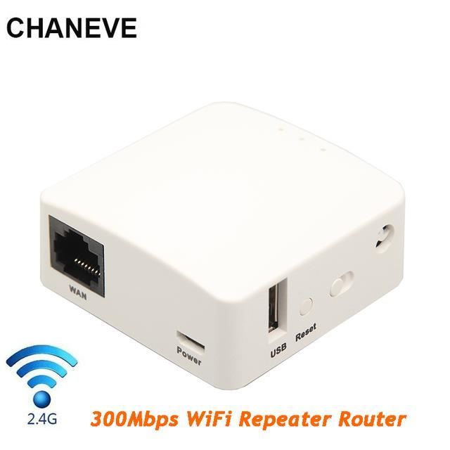 Répétiteur,--répéteur WiFi sans fil 802.11n, 300Mbps, Point'accès pour ...