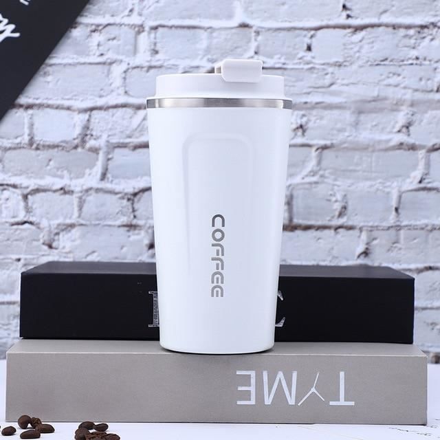 Mug Isotherme 600ml Acier Inoxydable 304 - Double Paroi - Garde Le Chaud/froid - Sans BPA - Pour Bureau, Sport