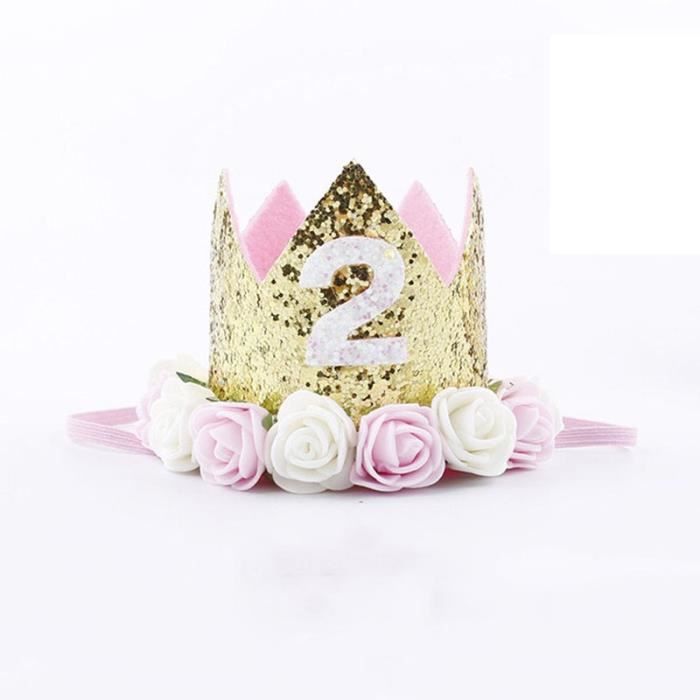 Veemoon Chapeau Pour Chapeau Anniversaire Fête Accessoire Décoratif Pour