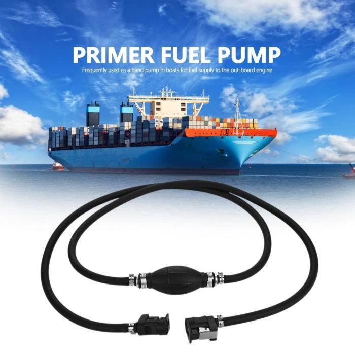 Poire d'amorcage Carburant Pompe Bateaux Alliage Gasoil Essence Diesel Conduite de Carburant Voiture Bateau Kit