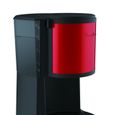 MOULINEX Cafetière filtre, Capacité 1,25 L, 10/15 tasses, Anti-gouttes, Maintien au chaud 30 min, Subito Select rouge/inox FG370D11-1