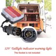 gift-Kit de feux de remorque étanche 12V 26 LED Indicateur de feux de remorque  feu arrière et prise 12V 7 broches-1