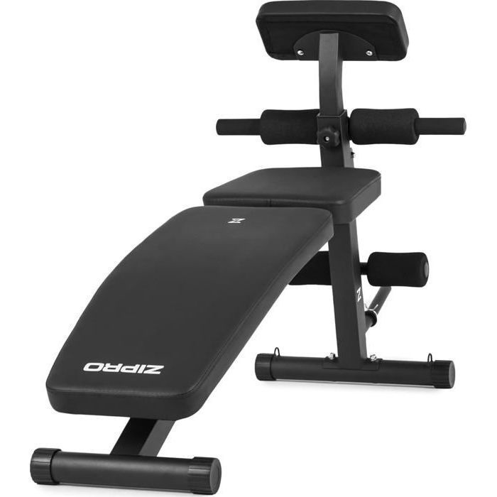 Banc de musculation - ZIPRO - Superset - Pliable - Réglable - 270 kg de charge - Sport Banc de musculation - ZIPRO - Superset - Pliable - Réglable - 270 kg de charge - Sport