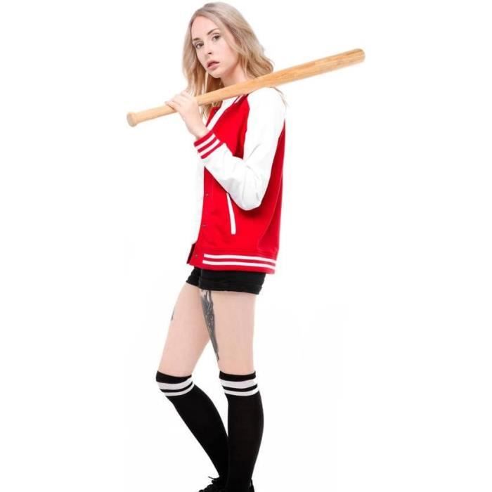 Batte de baseball en bois de 81,3 cm pour adultes et enfants -  Antidérapante - Longue et légère - Pour l'entraînement et la pratique de la  défense à