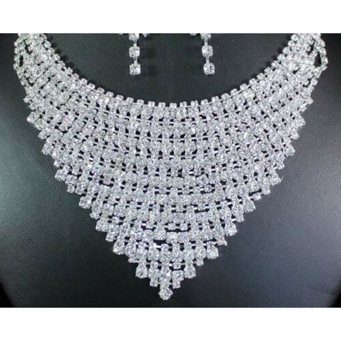 Parure deals mariage argent