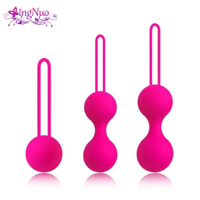 Boules De Geisha Vaginales En Silicone Vibrantes - Neuf - Couleur Au Choix