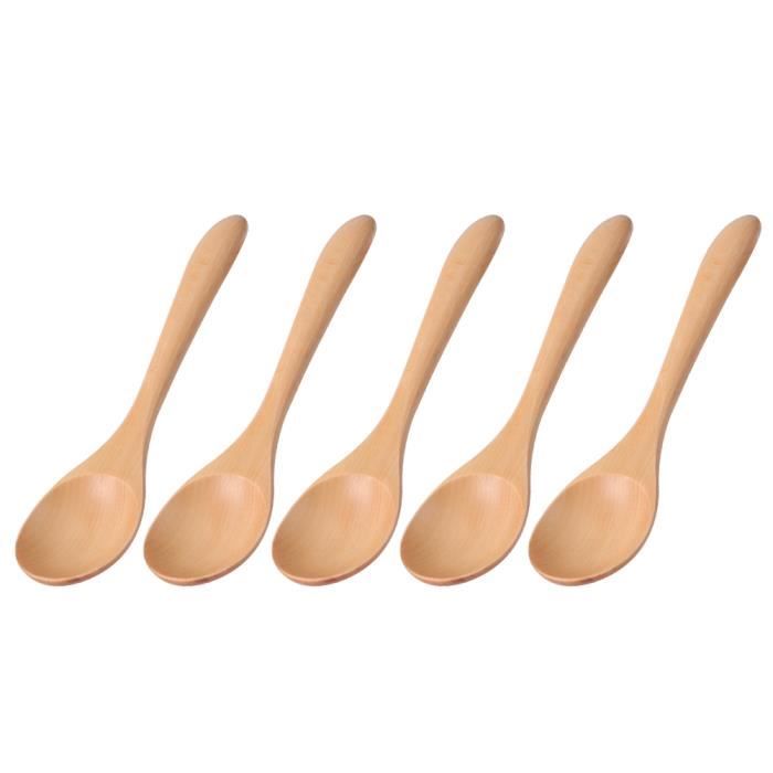 Manjia OLIVEWood spatule en teck spatule à fuite cuillère à pâtes à long manche