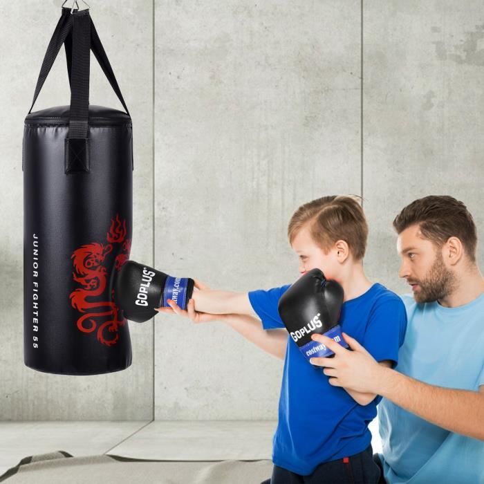 DREAMADE Sac de Frappe Boxe sur Pied, Punching-Ball sur Pied avec Hauteur  Réglable&Gants, Balle de Boxe Debout, pour Salon, Gymnase - Cdiscount Sport