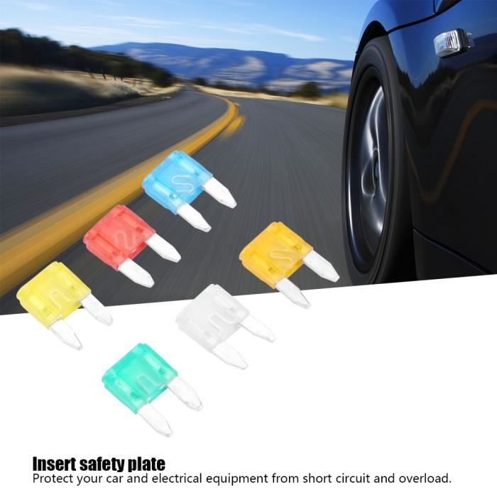Light-FUSIBLES 80 Pièces-Voiture Lame Fusibles Assortiment Kit - Foto 6