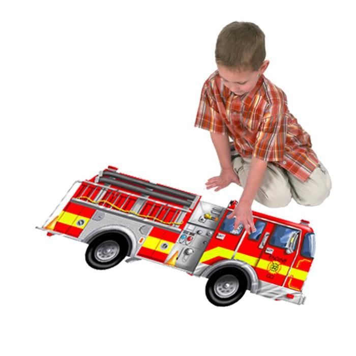 Puzzles ma petite caserne de pompiers, puzzle