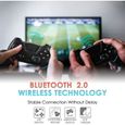 Manette jeux vidéo sans fil pour Nintendo Switch, Bluetooth Manette Switch Pro, Switch controller avec Batterie Rechargeable Turbo-6-2