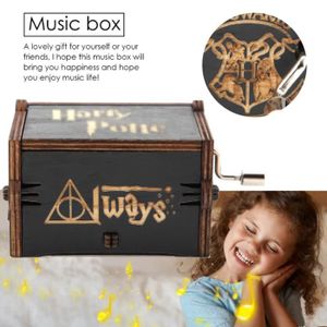 Découvrez la boîte à musique à manivelle Harry Potter - Automates et boîtes  à musique