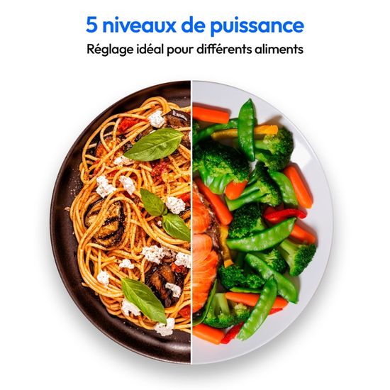 Micro-ondes MEDION 20L - Design Bois, 700W, Fonction Décongélation, Idéal Pour Cuisine Moderne