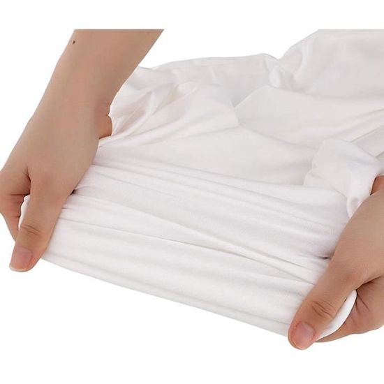 Générique Fond de Robe Femme Longue Coton Jupon sous Robe Bretelles