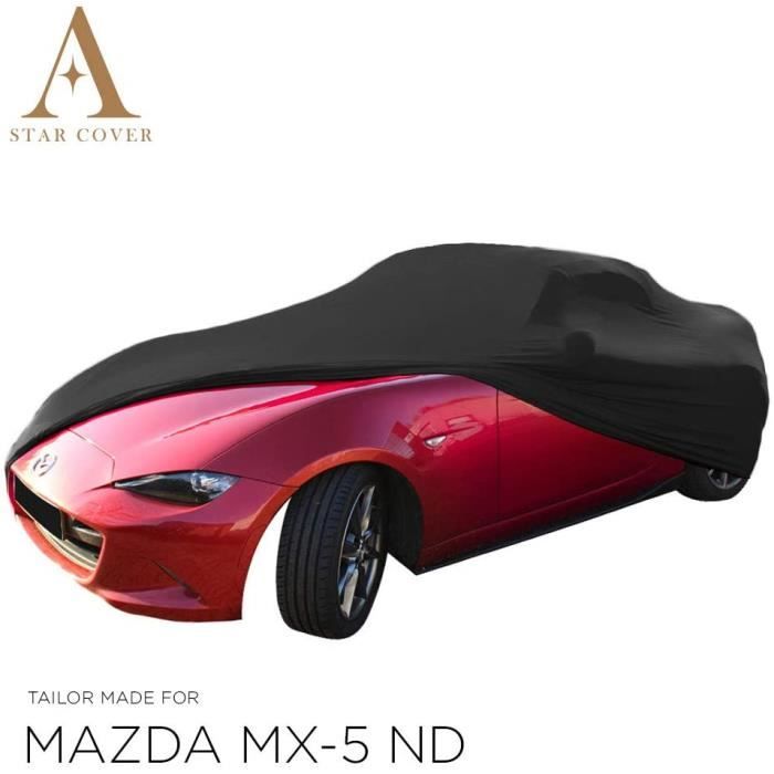 Housse Voiture INTÉRIEUR Mazda MX-5 ND, Noir Housse, BÂCHE Auto Garage, Housse Cabriolet, Oldtimer, Voiture DE Sport