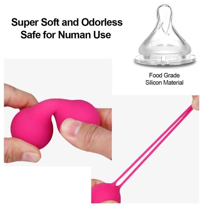 Boules De Kegel Geisha En Silicone - Sex Toy Pour Stimulation Vaginale - Neuf