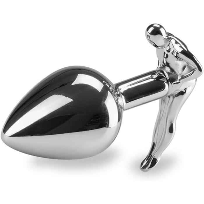 Plug Métal Bijou Anal Rosebud Human [u1875] Achat / Vente Plug Métal