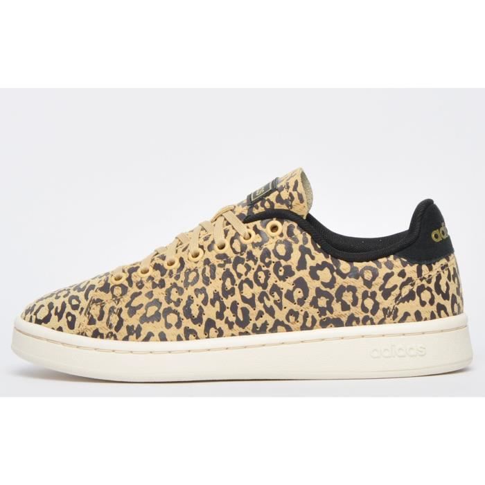 Baskets de mode ville ADIDAS Advantage Femmes Cuir Lacets