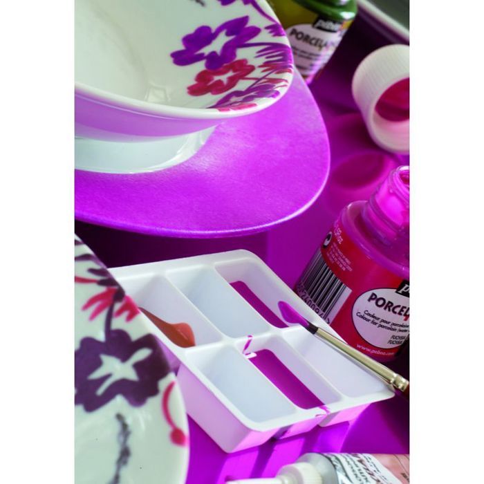 Peinture sur Porcelaine Pébéo Fuchsia 150°C 45 ml Résistante — free download
