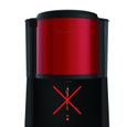 MOULINEX Cafetière filtre, Capacité 1,25 L, 10/15 tasses, Anti-gouttes, Maintien au chaud 30 min, Subito Select rouge/inox FG370D11-3