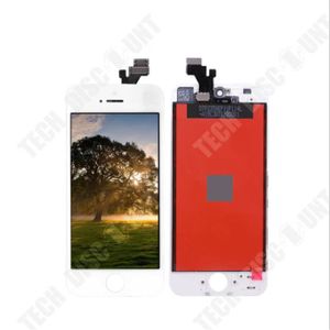 Kit écran LCD + Vitre Tactile Blanc Pour IPhone 5 - Marque Visiodirect, Neuf Avec Coque