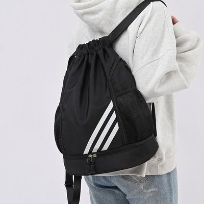 Sac à Dos Sport Rich&Rabbit – Cordon De Serrage, Fermeture éclair, Camouflage Vert/noir